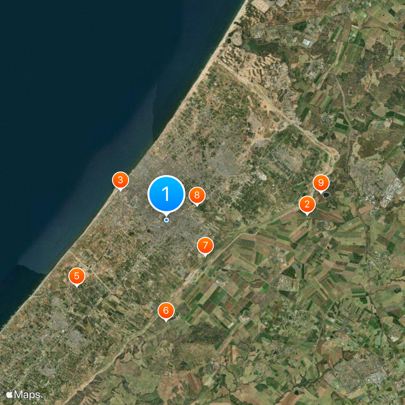 Iglesia de San Porfirio Mapa