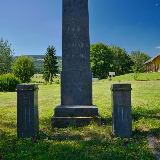 Pomník padlým v Kunštátu v Orlickém Záhoří