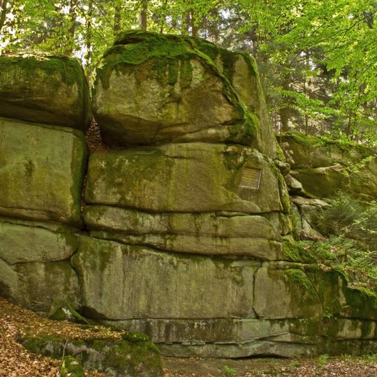 NÖ-Naturdenkmal GD-062 Felsgruppe Restlinge in Ludwigsthal