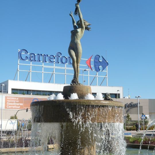 Fuente en homenaje a la Muje