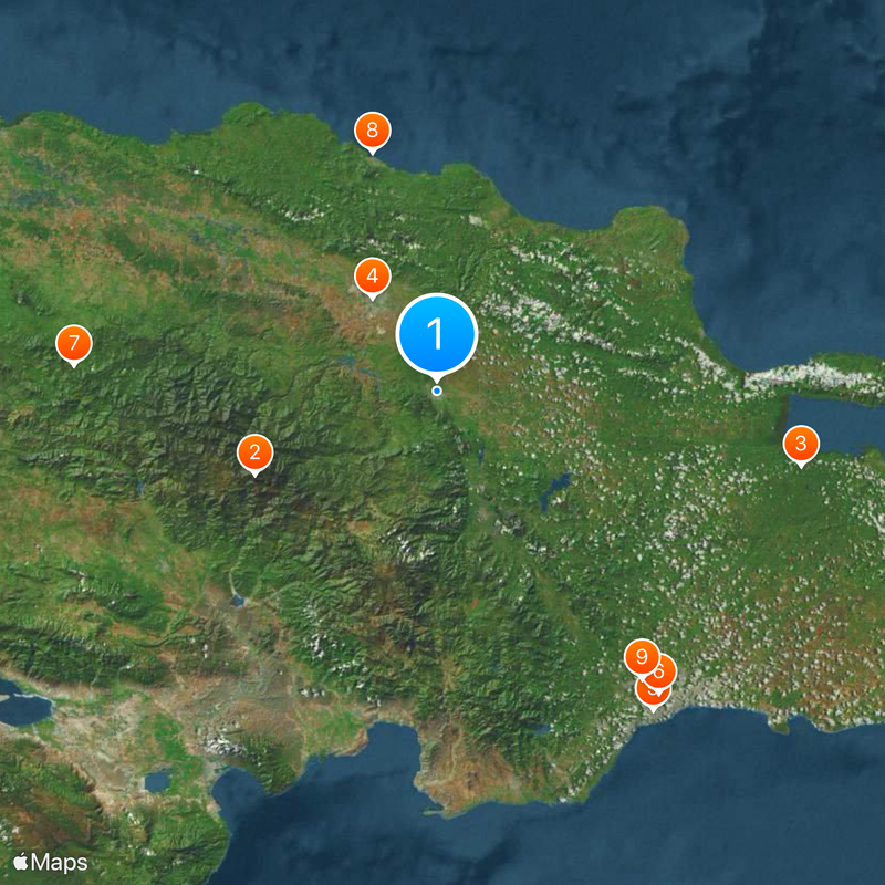 Concepción de la Vega Karte