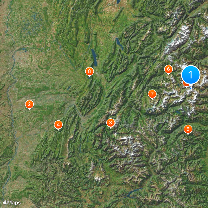 Isère Map