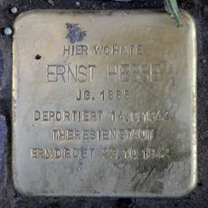 Stolperstein dedicated to Ernst Hesse