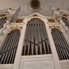 Pipe organ of Lutheran church in Viļķene