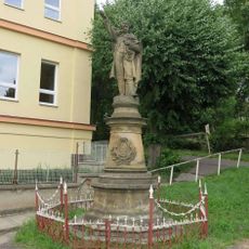 Statue of Karel Havlíček Borovský in Vysoké Veselí