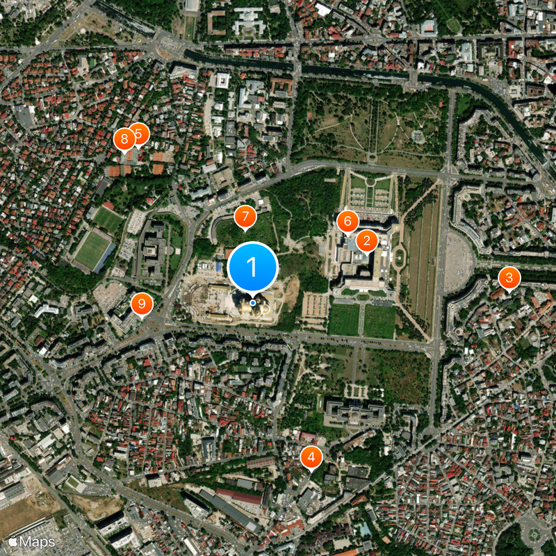 National Cathedral Map