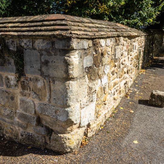 Walls To The Guest Quarters Of The Monastery And Ely Porta