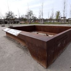 Archaeological window - remains of the GDR border fortifications
