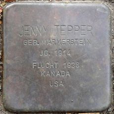 Stolperstein em memória de Jenny Tepper