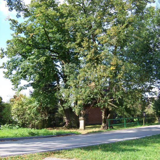 Most přes Vůznici v Bělči u památné lípy