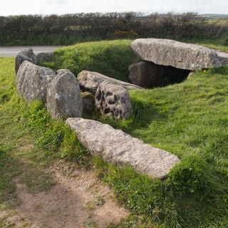 Prehistoric entrance grave 900m north west of Tregiffian Farm
