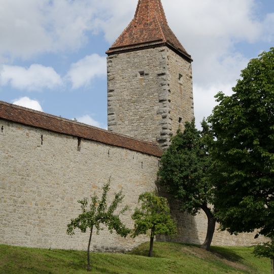 Wachturm Thomasturm in Rothenburg ob der Tauber