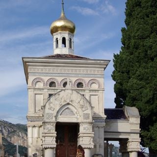 Russian chapel in the cimetière du Vieux-Château
