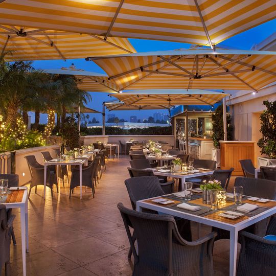The Roof Garden at The Peninsula Beverly Hills