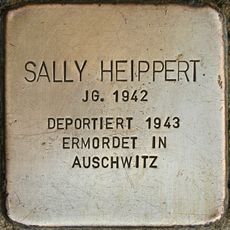Stolperstein dedicated to Sally Heippert