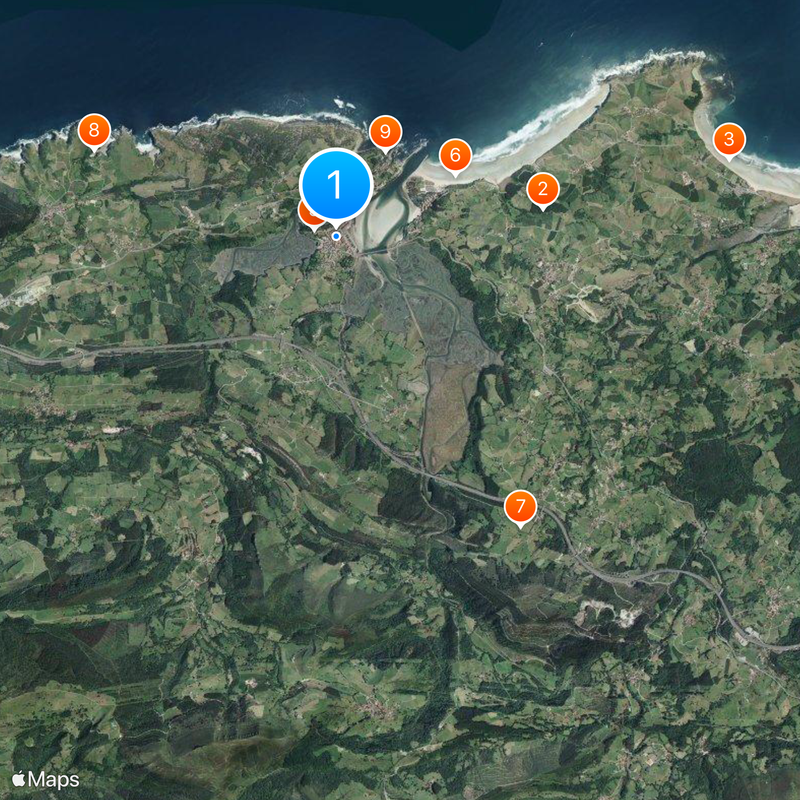 San Vicente de la Barquera Mapa