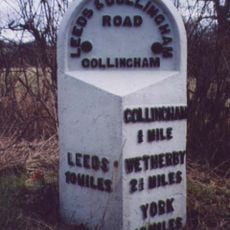 Milestone, Leeds Road, W end of Collingham