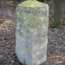 Milestone On South Side Of The B2070 London Road, Immediately East Of Entrance To Sussex Gate
