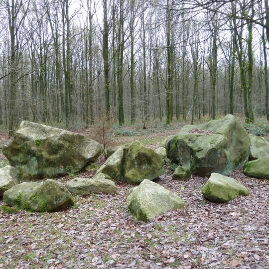 Geologisch monument Zandsteenblokken