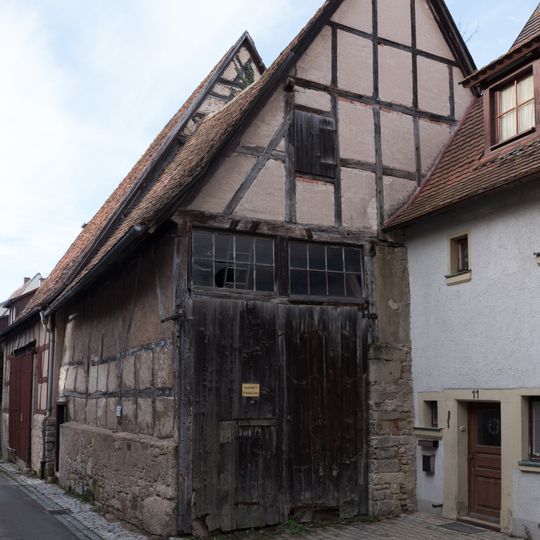 Krebengäßchen 9, östliche Scheune