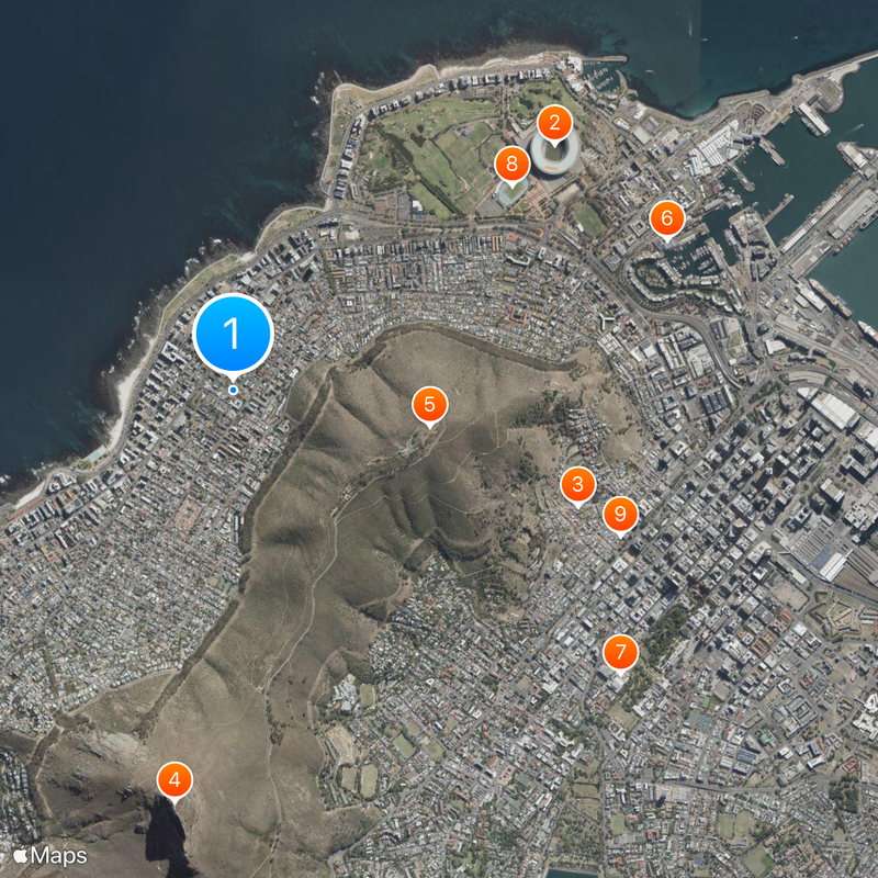 Sea Point Map