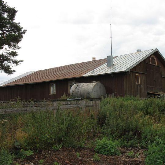 Фуражный сарай с сеновалом