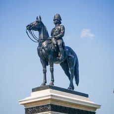 Equestrian statue of King Rama V. at Royal Plaza