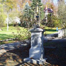 Kříž u domu 485/20 v Kyjovské ulici v Krásné Lípě