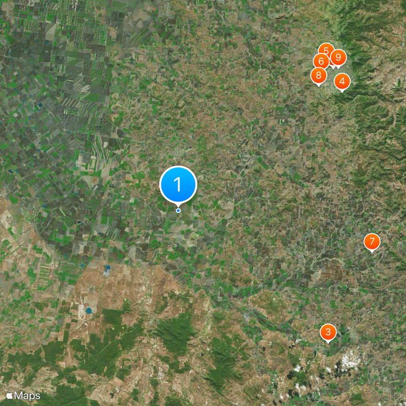 Darling Downs Map