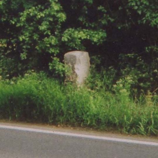Milestone, Ashford Road, 250m E of jct with Station Road
