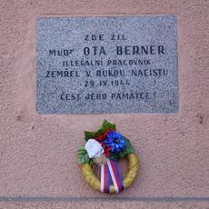 Plaque to Ota Berner