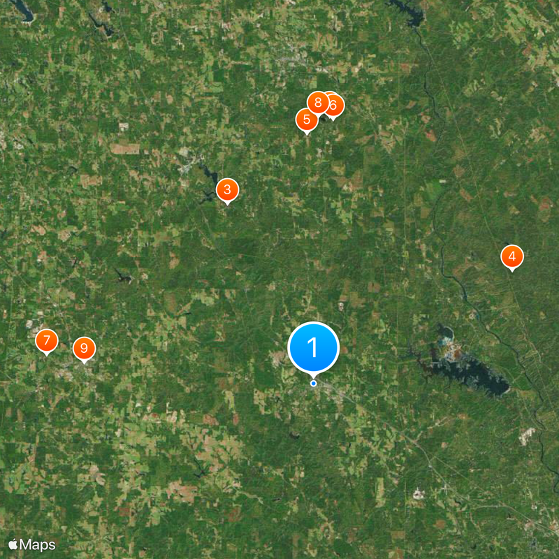 Forsyth Map