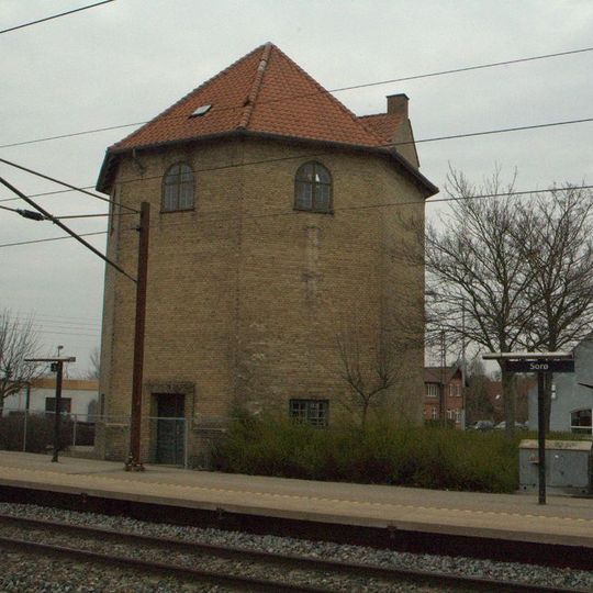 Vandtårnet ved Sorø Station