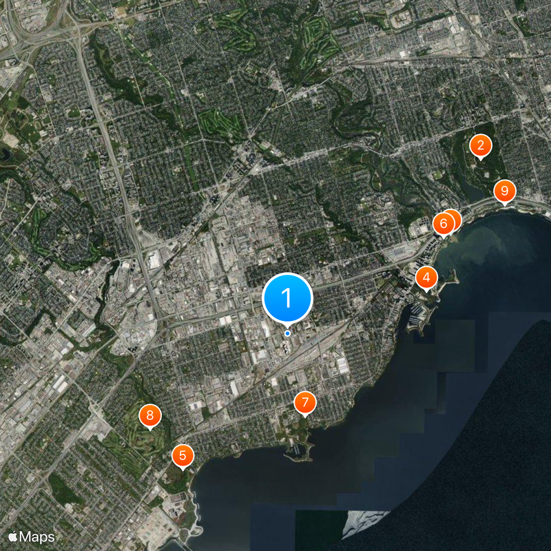 Toronto South Detention Centre Map