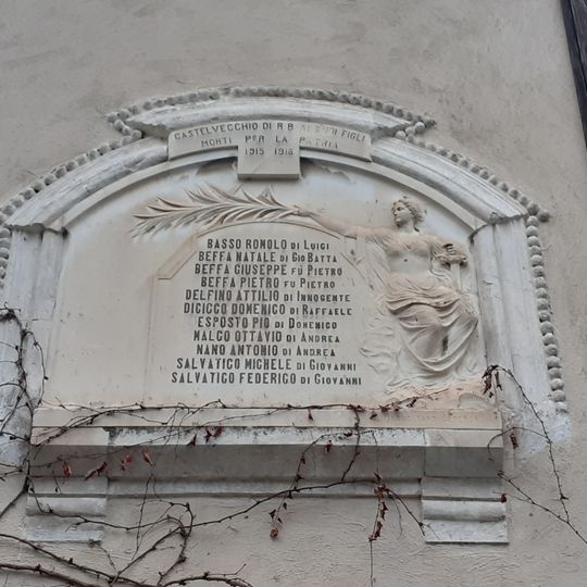 Monumento ai caduti di Castelvecchio di Rocca Barbena