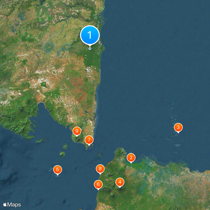 Way Kambas National Park Map