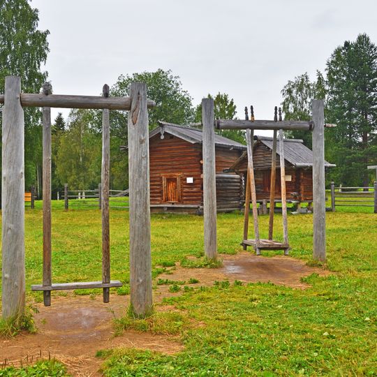 Качели двухместные