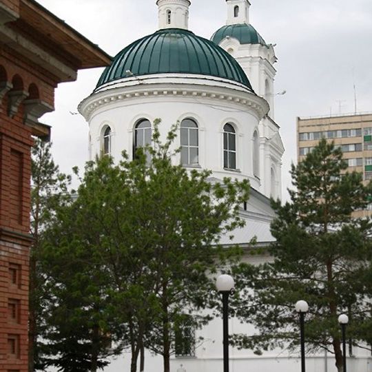Saint Nicholas Orthodox cathedral in Orenburg