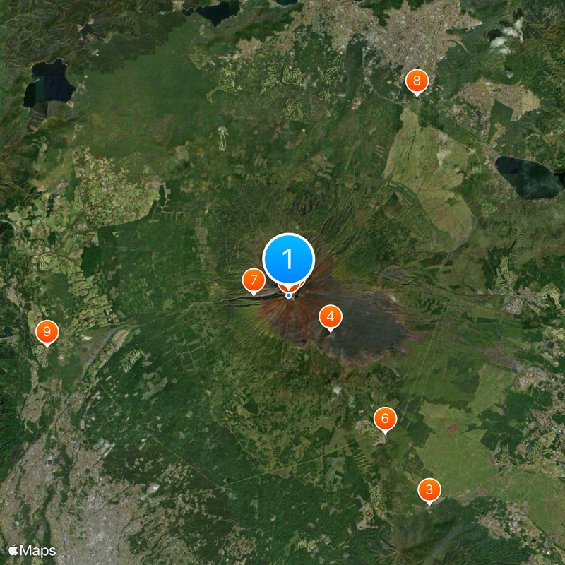 Kengamine Peak Mappa