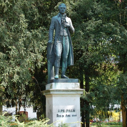 Johann Philipp Palm monument, Braunau am Inn