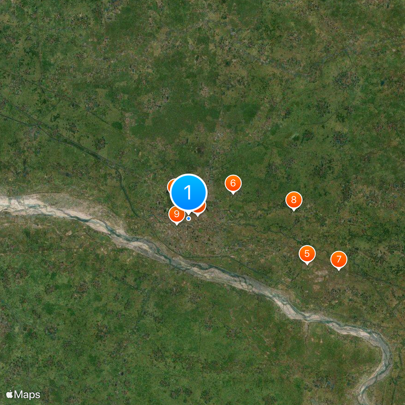 Distretto di Bardhaman Mappa