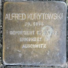 Stolperstein en memoria de Alfred Korytowski