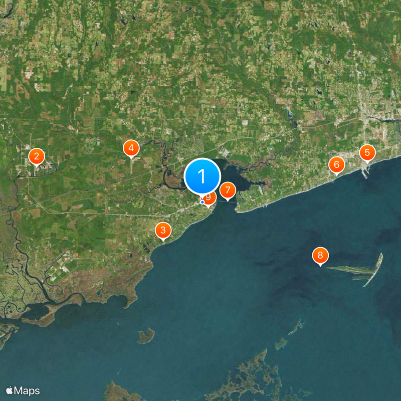 Bay Saint Louis Mapa