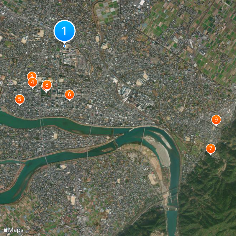 秀岳館高等学校 Map