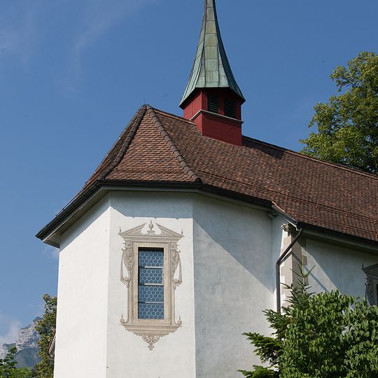 Wallfahrtskapelle Maria Sonnenberg mit Kaplaneihaus