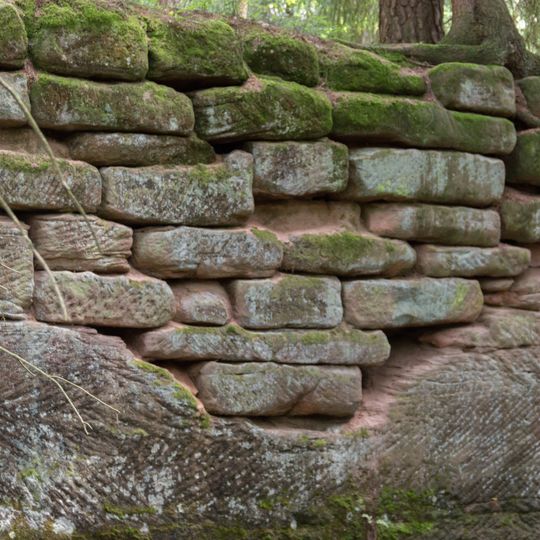 Steinbruch in der Schwarzachklamm