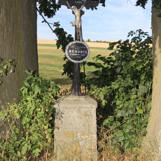 Kříž u rybníka Česílko