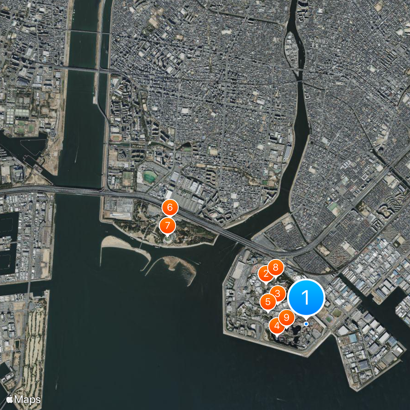 Tokyo DisneySea Map