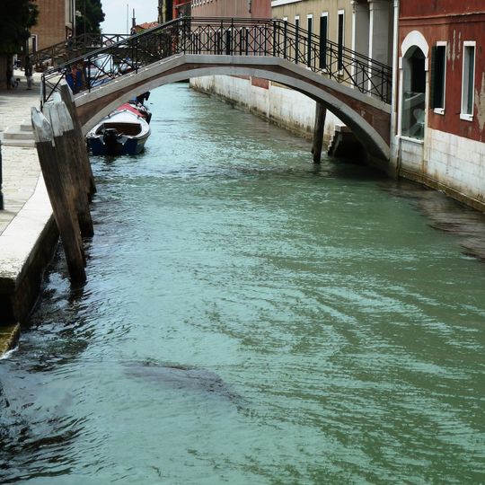 Private bridge on rio di Sant'Eufemia