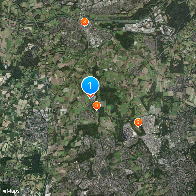 Movie Park Germany Mapa